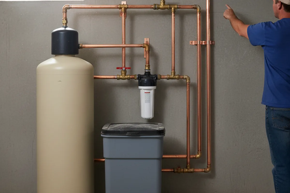 Whole-house water treatment system installed in Juntura